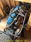 FORD INLINE 6 300 MOTOR WITH TRANSMISSION AND WIRING HARNESS-OPERATION UNKNOWN