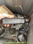 LED LIGHTS/MIRROR BRACKETS/SPOT LIGHT/EXHAUST WRAP/RED& YELLOE ROUND TRAILER LIGHTS
