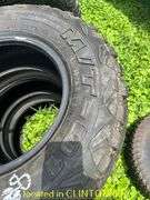 (4) ACCEIERA MT01 LT235/75-R15 USED TIRES