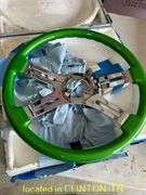 SCI STEERING WHEEL -GREEN