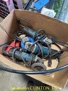 (3) HERCULES GRINDERS WITH MISC TOOLS --GRINDER OPERATES