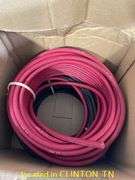 APPROX  TOUGH FLEX WELING CABLE WITH HOOD
