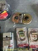 ASSORTED HITCHES AND TRAILER PARTS