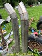 (2) 5'X7" STAINLESS EXHAUST STACKS
