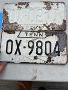 (5) TN LICENSE PLATES