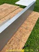 (2) PCS ALUMINUM CHANNEL--6'X8" ABD 4"X31"