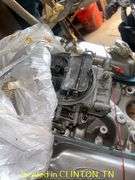 V8 FORD ENDINE WITH HOLLEY CARBURATOR ELDEBROCK HEAD ON STAND-OPERATION UNKNOWN
