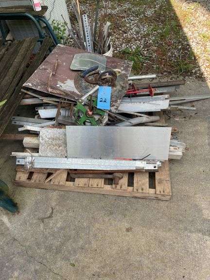 LARGE LOT OF MISC. METAL
