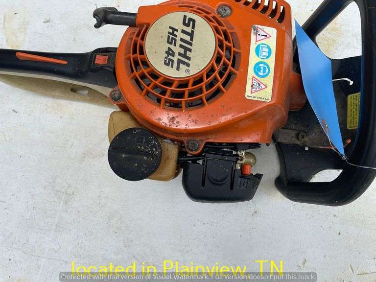 STIHL HS 45 HEDGE TRIMMER