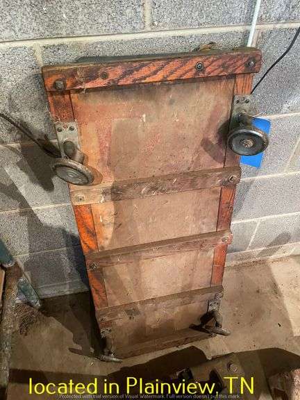 CROMWELL SHOP CREEPER WITH FLOOR JACK