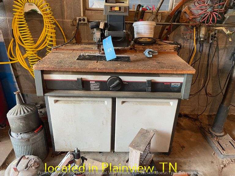 SEARS CRAFTSMAN 10" RADIAL ARM SAW
