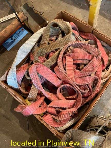 QTY (2) BOXES OF NYLON STRAPS