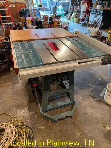 JET 10" CONTACTOR TABLE SAW MODEL JWTS-10