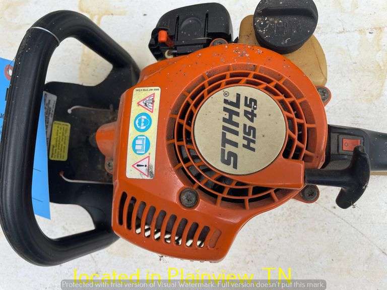 STIHL HS 45 HEDGE TRIMMER