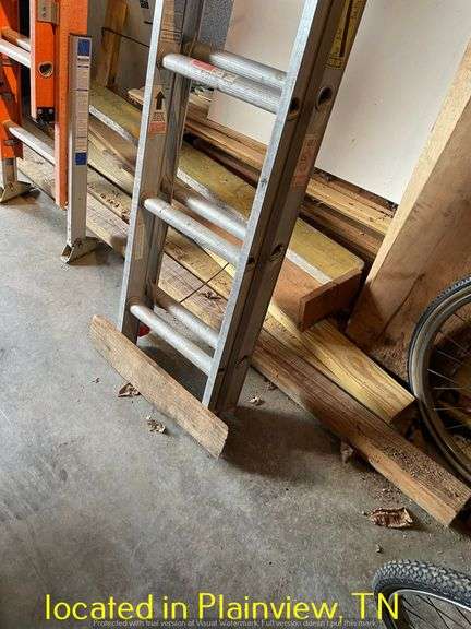 KELLER 13' ALUMINUM EXTENSION LADDER