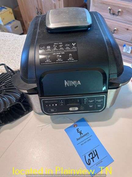 NINJA FOODIE TABLE TOP ELECTRIC GRILL