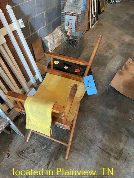 COLLAPSIBLE DIRECTOR CHAIR AND COLLAPSIBLE STOOL