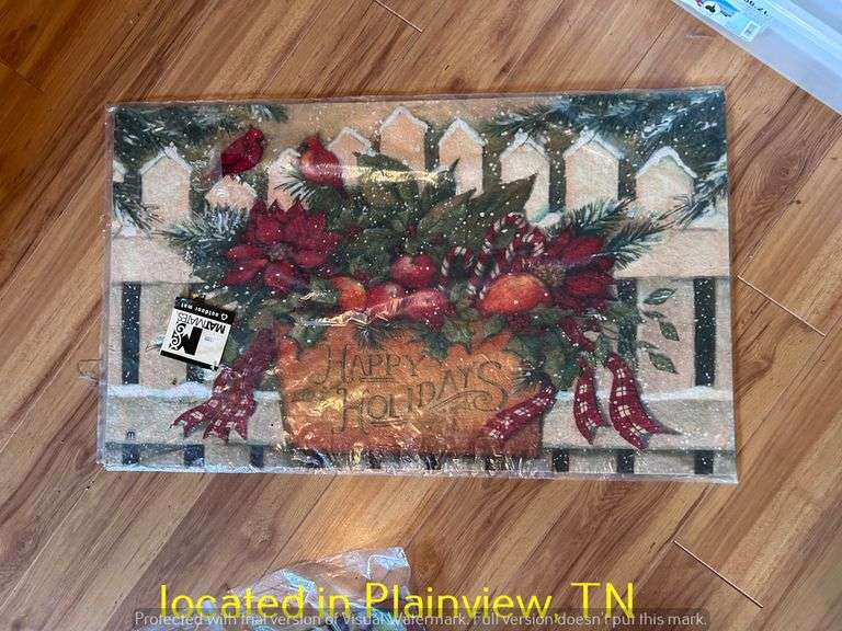QTY (2) UNOPENED 30X18 DOOR MATS