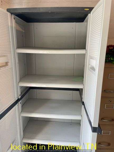 QTY (1) 30X70X18 PLASTIC CABINET