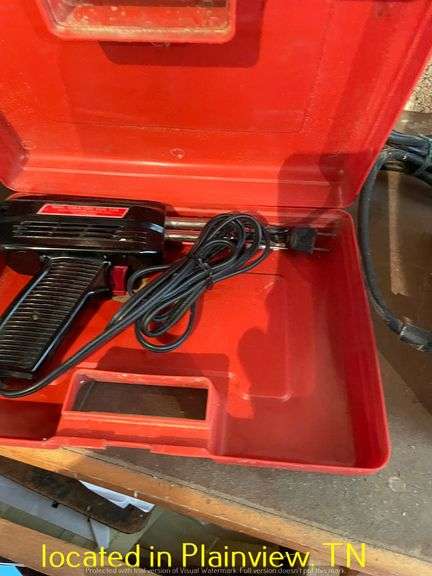 HAND TOOLS-ALL POWERED ON