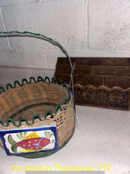 WINE RACK/BASKET/MAIL SORTER