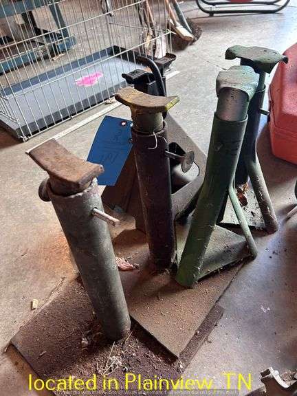 QTY (5) JACK STANDS