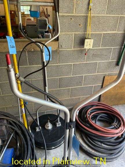 SIMPSON PRESSURE WASHER CONCRETE SCRUBBER