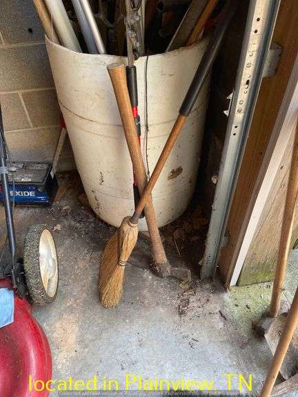 BARREL OF MISC HAND TOOLS