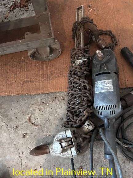 1/2" DRILL MOTOR/GRINDER/CHAINFALL