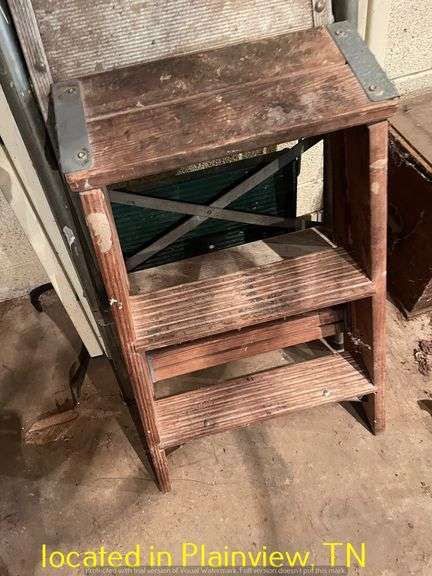 QTY (3) STEP LADDERS
