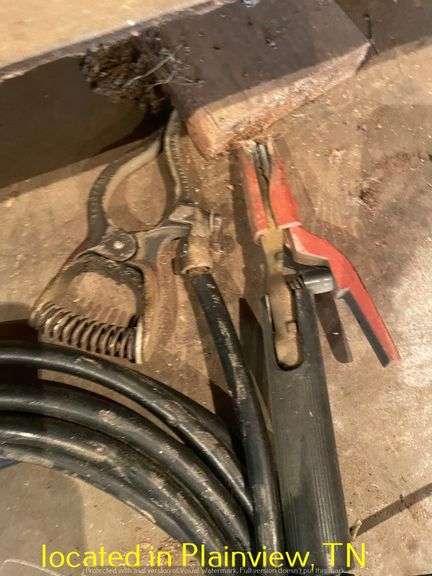 SET OF WELDING LEADS