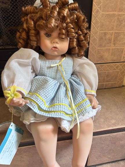 MASTER PIECE GALLERY BUTTERCUP BY CINDY MARSCHNER ROLFE CERAMIC DOLL