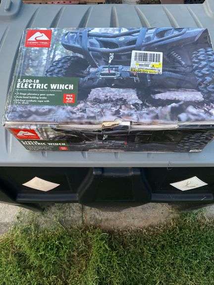 OzarkTrail 5500lb electric ATV /UTV winch