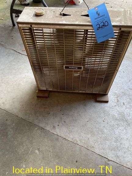 GALAXY 22" BOX FAN--WORKS AS SHOULD & QUIET