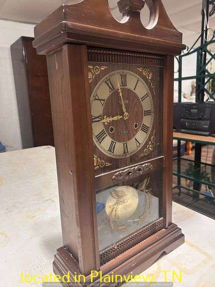 JUPITER 31DAY WALL/MANTLE CLOCK WITH KEY-DOES KEEP TIME