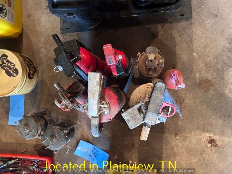 QTY (7) FIRE EXTINGUISHERS