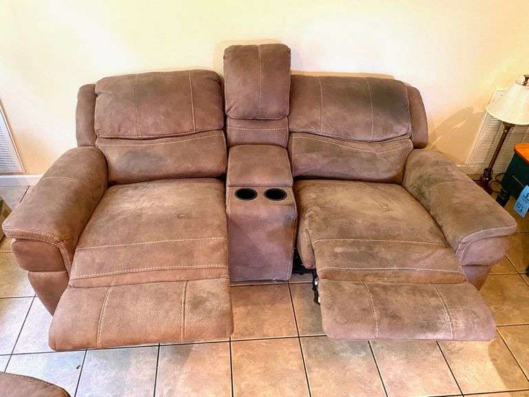 COUCH AND (2) RECLINERS