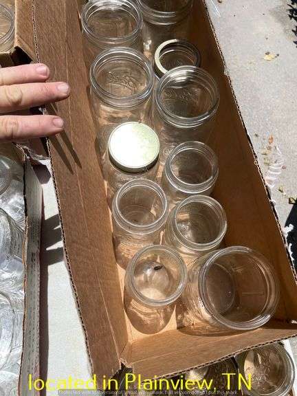 MISC CANNING JARS-ASST SIZES