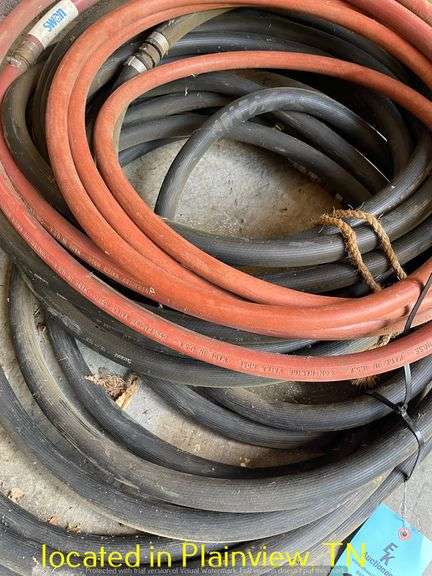 LOT OF WATER HOSES