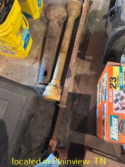 PTO 30" DRIVE LINE WITH PLASTIC COVER & METAL COVER