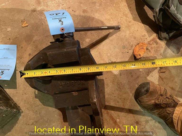 THE CHASE PARKER CO. MERDIAN SHOP VISE NO 954
