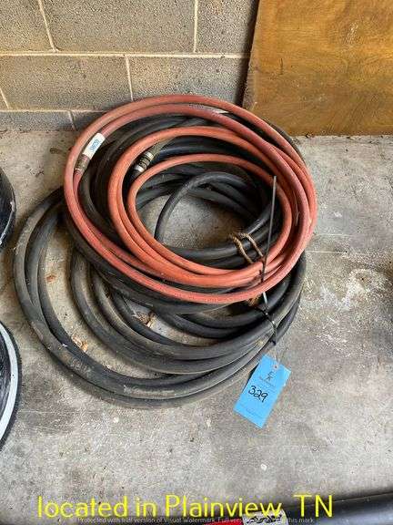 LOT OF WATER HOSES