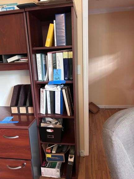 5SHELF BOOKSHELF-SHELF ONLY-NO CONTENTS