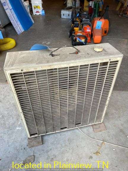 GALAXY 22" BOX FAN--WORKS AS SHOULD & QUIET