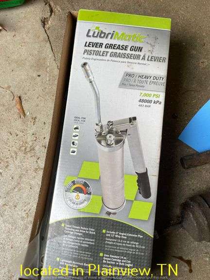 BUCKET OF GREASE GUNS