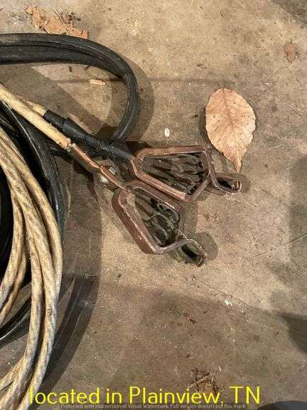 QTY (2) SETS OF JUMPER CABLES