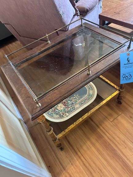 QTY (3) SIDE TABLE