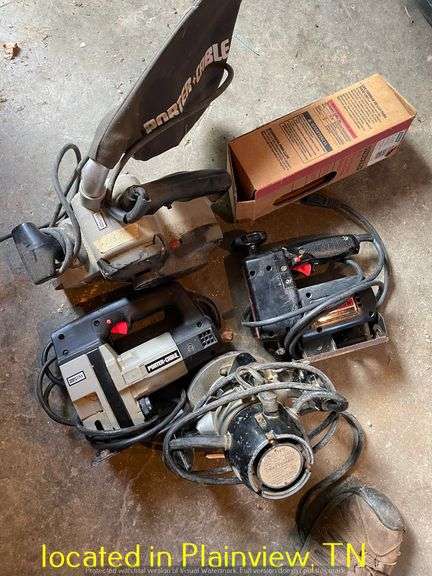 HAND TOOLS-ALL POWERED ON
