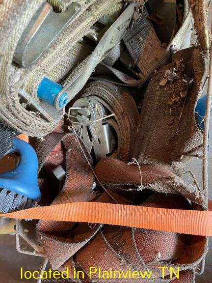 QTY (2) BOXES OF NYLON STRAPS