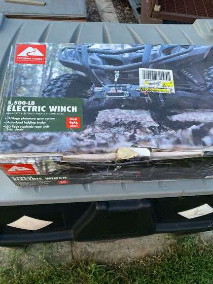 OzarkTrail 5500lb electric ATV /UTV winch